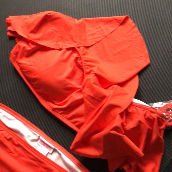 KATE SPADE (L) Hot Cherry 2 Piece Swimwear - Picture 3 of 15